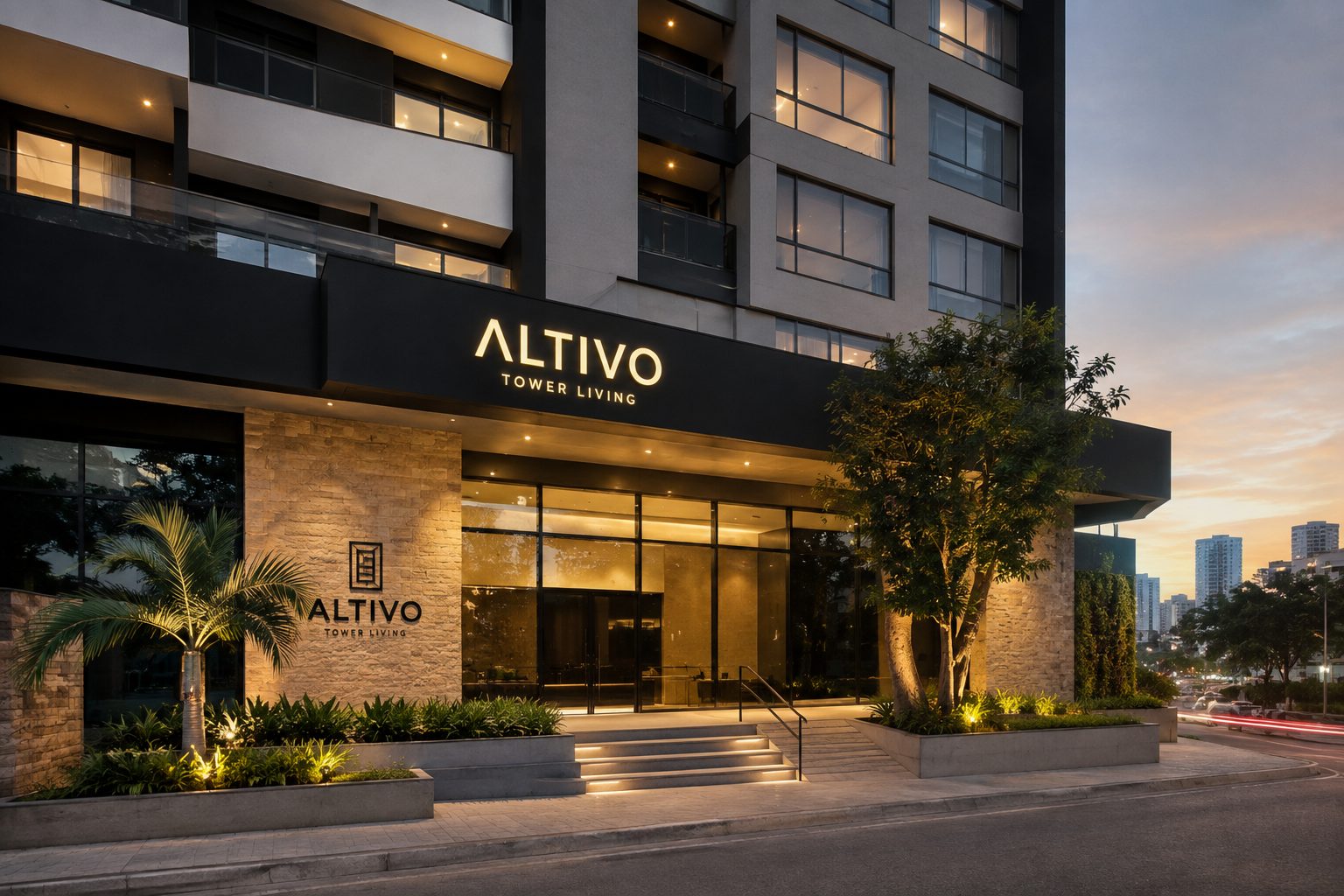 Fachada del edificio ALTIVO