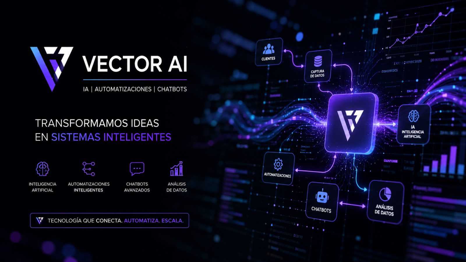 VECTOR AI — flujos de datos e inteligencia artificial